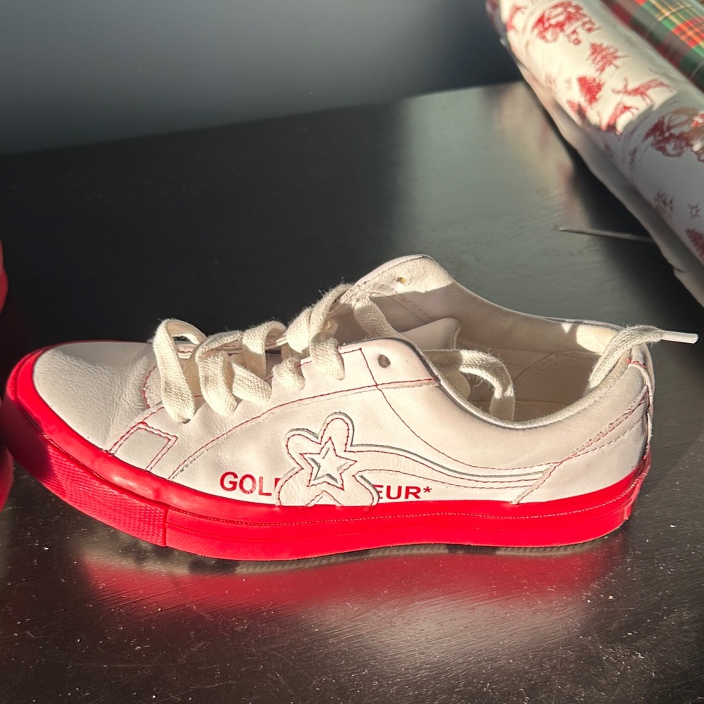Golf Wang Red Bottom Sneakers – Rare Tyler, The Creator Shoe size 8 1/2 women - Picture 6 of 7
